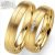 Sárga arany karikagyűrű