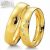 Sárga arany karikagyűrű