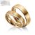 Vörös arany karikagyűrű