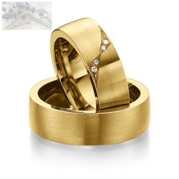 Rozé arany karikagyűrű