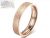 Vörös arany karikagyűrű